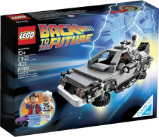 Back to the Future Time Machine Lego