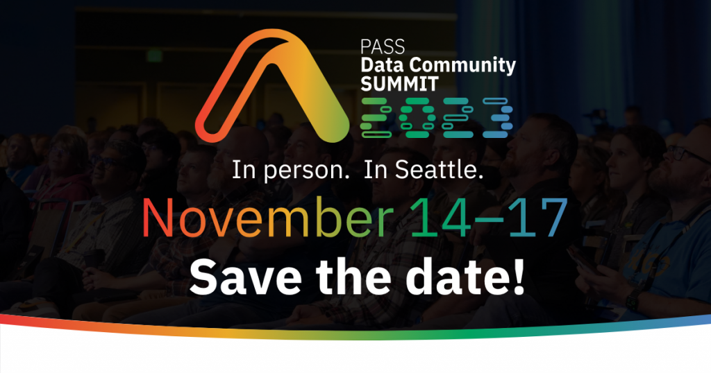 PASS Data Community Summit 2023 - Save the date!